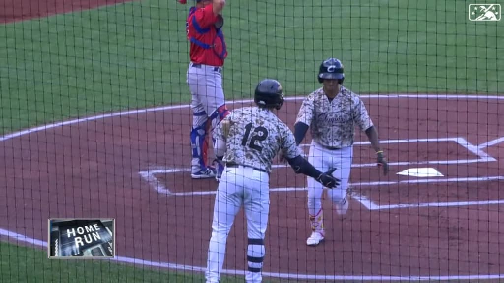 Dustin Garneau's solo homer, 03/22/2022