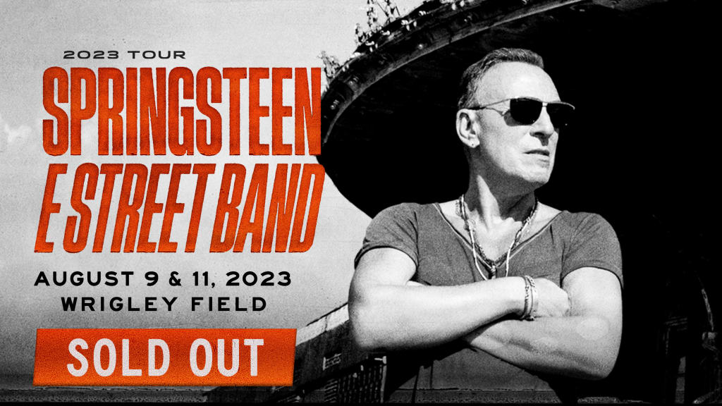 Bruce Springsteen and The E Street Band at Wrigley Field Chicago Cubs