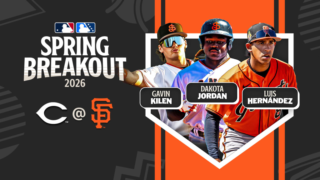 WATCH LIVE: Reds vs. Giants Spring Breakout