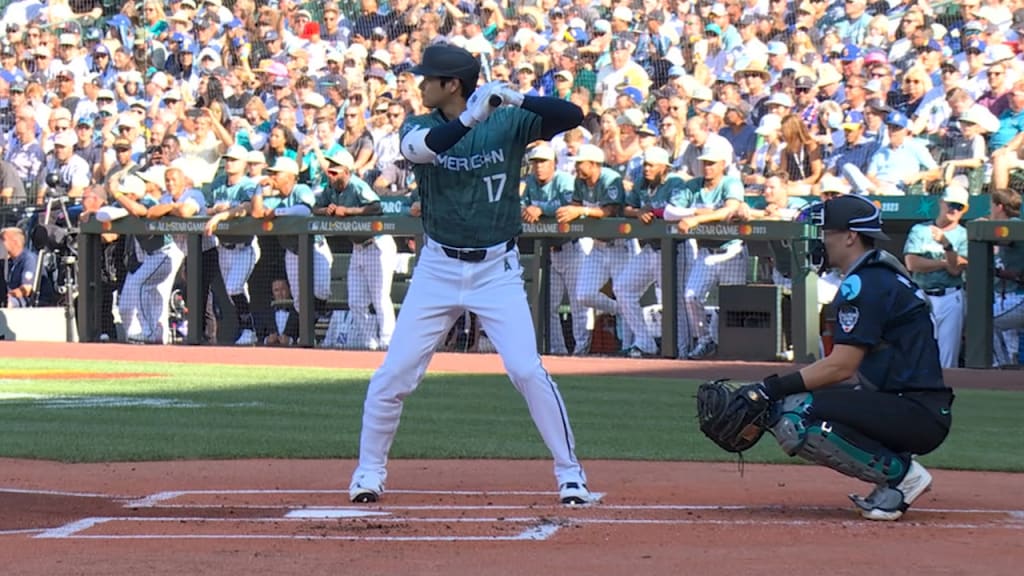 Mariners Ohtani jersey spotted at the All Star game. : r/Mariners