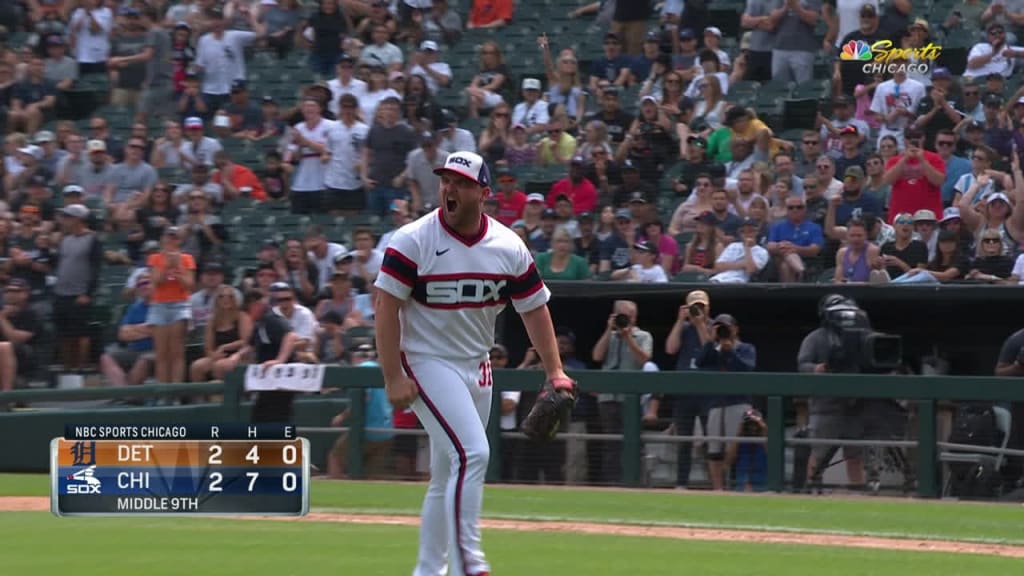 Hendriks gets win on Burger slam, White Sox beat Tigers 6-2 for 3