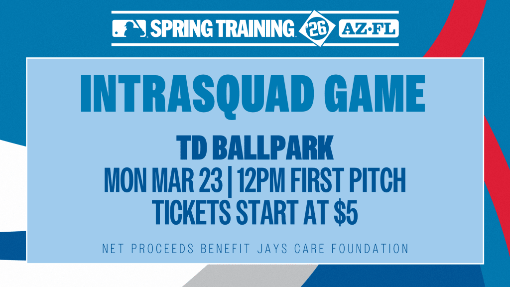 Intrasquad Game at TD Ballpark | Spring Training | Toronto Blue Jays