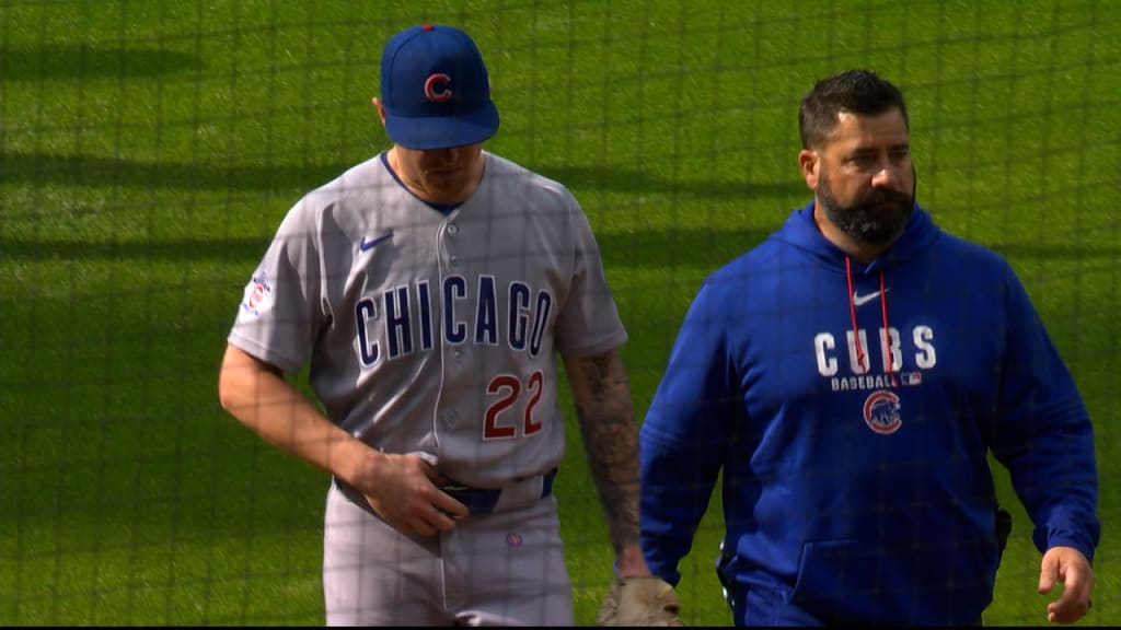Cade Horton leaves start in second inning with right forearm discomfort