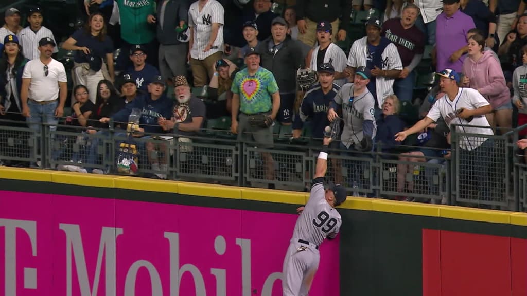 Aaron Judge robs a home run