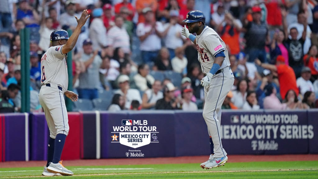 Yordan hits TWO almost back to Houston