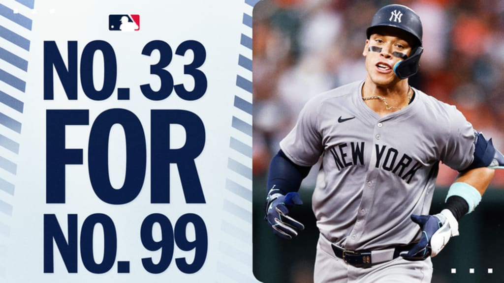 Aaron Judge's solo home run (33)