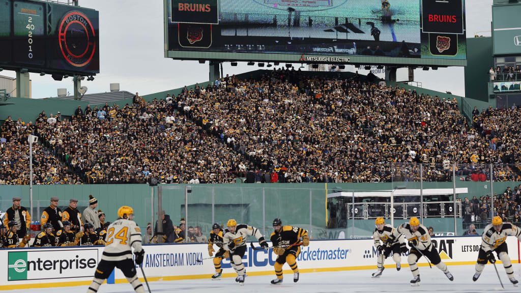 Boston Bruins Arrive At Winter Classic Dressed In Full Red Sox