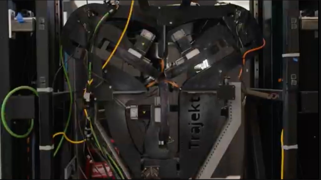 The inner workings of a Trajekt machine