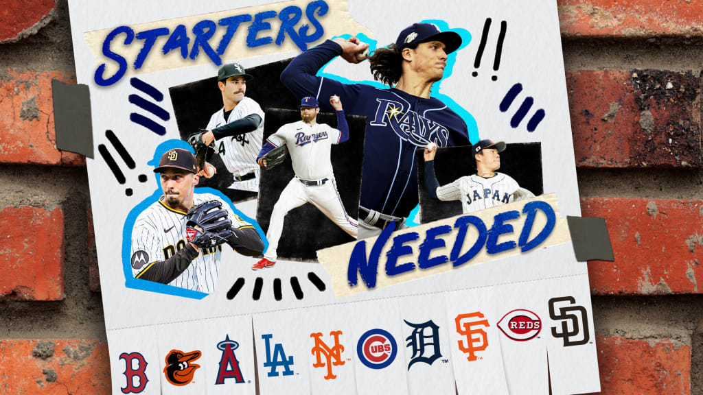 Teams in the market for pitching