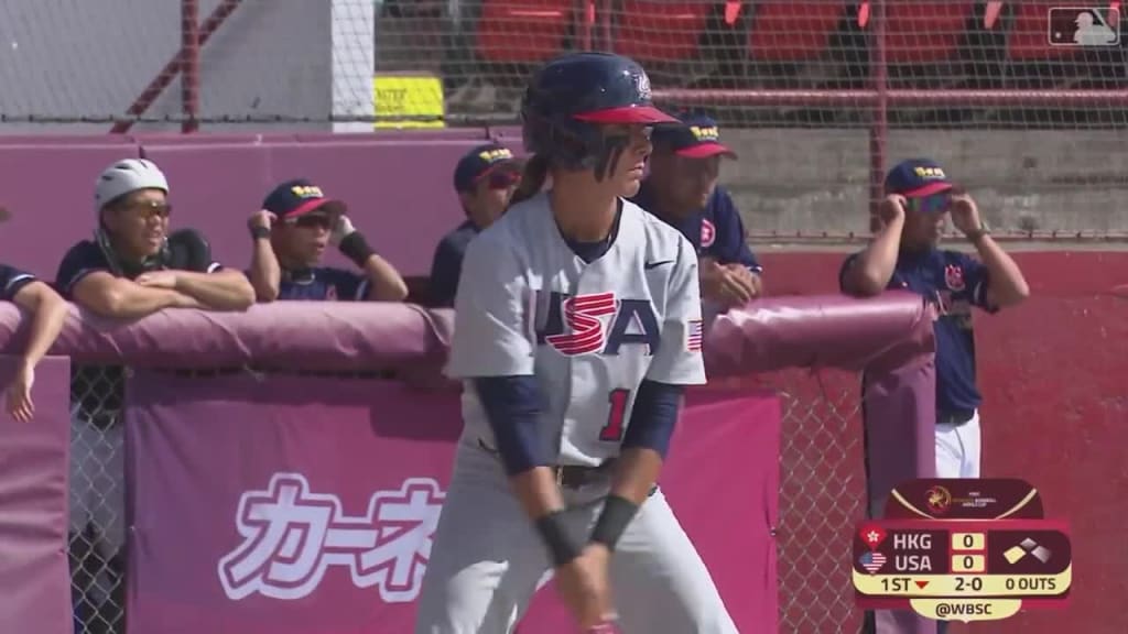 USA women's baseball's 16-year-old star Naomi Ryan