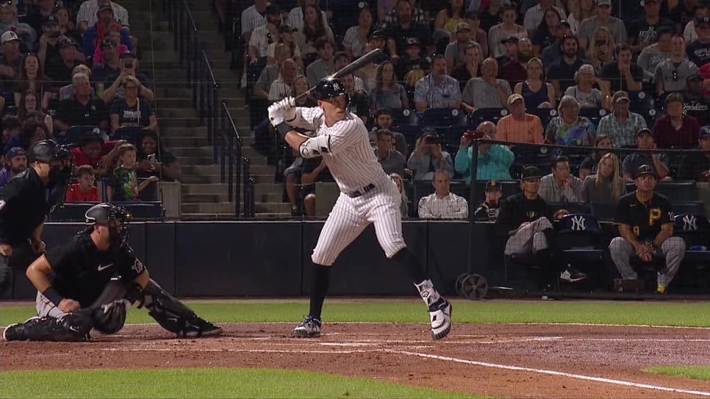 Aaron Judge hits first spring home run