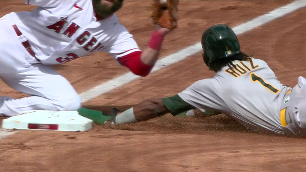 A's Rookie Esteury Ruiz steals 43rd base, makes history!