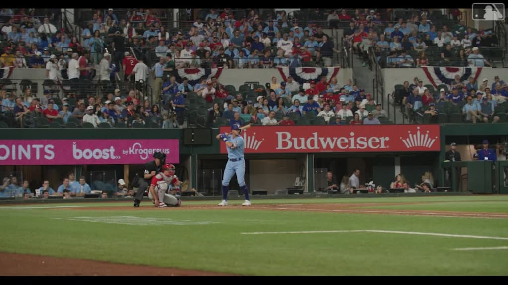 Josh Jung went yard during Trea Turner being mic'd up