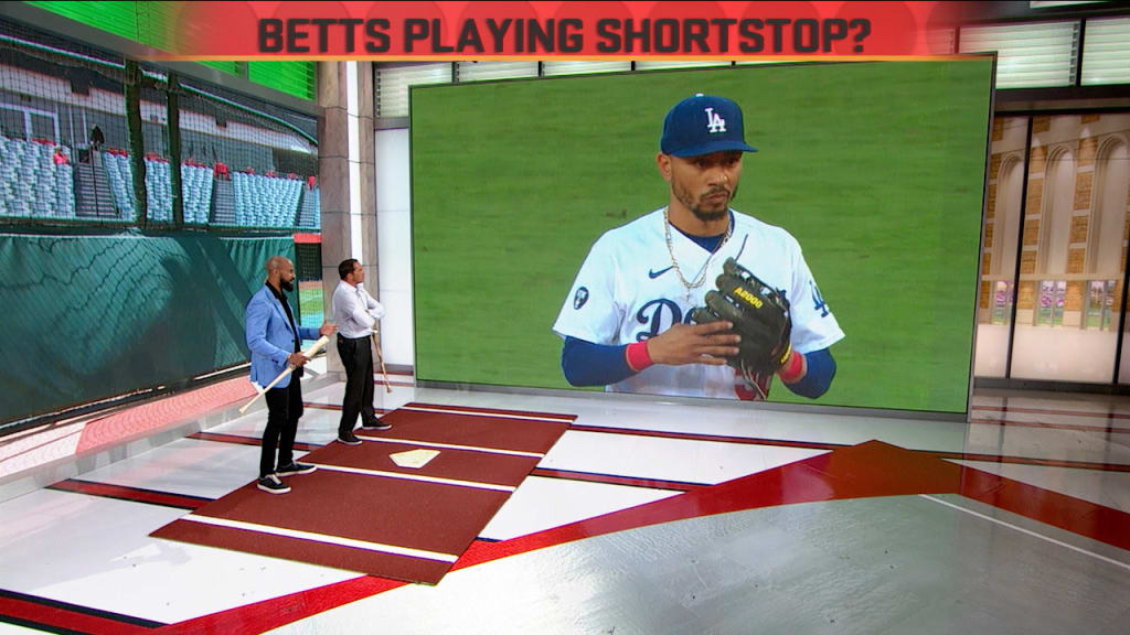 Mookie Betts makes MLB debut at shortstop