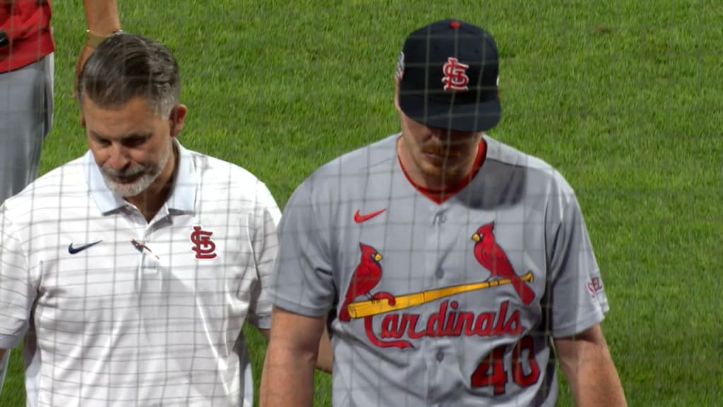 Hunter Dobbins exits, Andre Pallante placed on injured list with elbow  inflammation