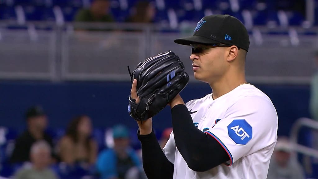 Jesús Luzardo strikes out eight