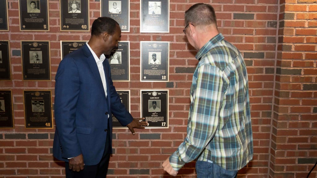 Welcome to the Cubs Hall of Fame, Shawon Dunston and Mark Grace!