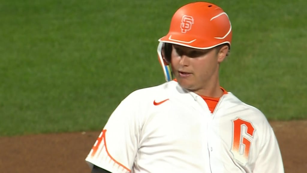 Logan Webb wears Warriors jersey to BP after losing bet Joc Pederson – NBC  Sports Bay Area & California