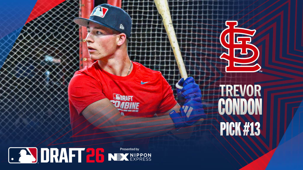 Cardinals get dynamic outfielder Condon with No. 13 pick