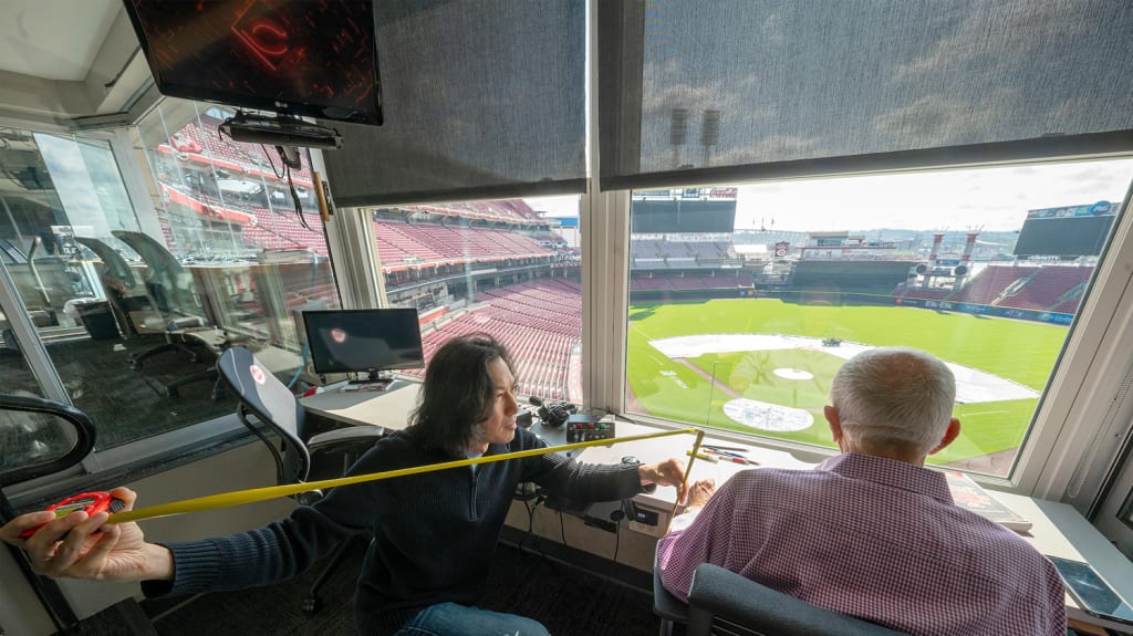 Tom Tsuchiya and Marty Brennaman.