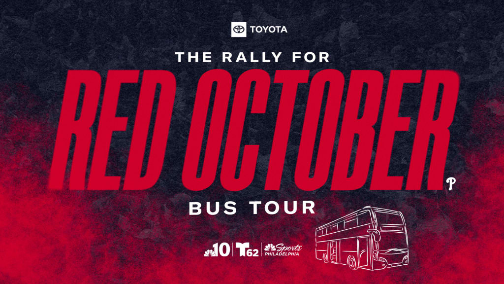 Phillies Rally for Red October Bus Tour returns Oct. 2, 2023