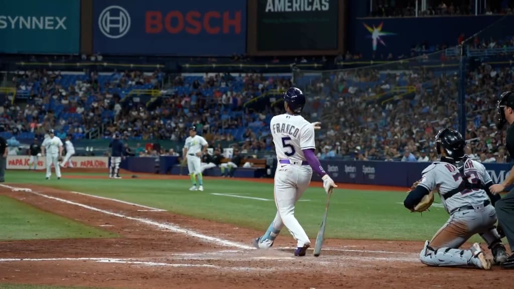 Wander Franco's walk-off HR caps Rays' wild win over Guardians