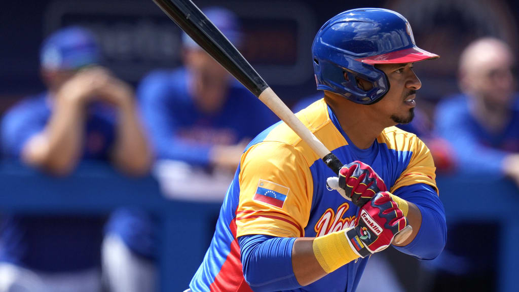 Eduardo Escobar playing for Venezuela in World Baseball Classic