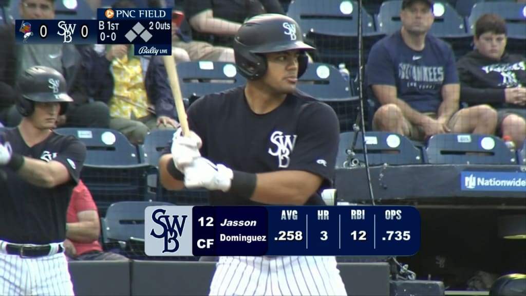 Jasson Domínguez's three-hit game