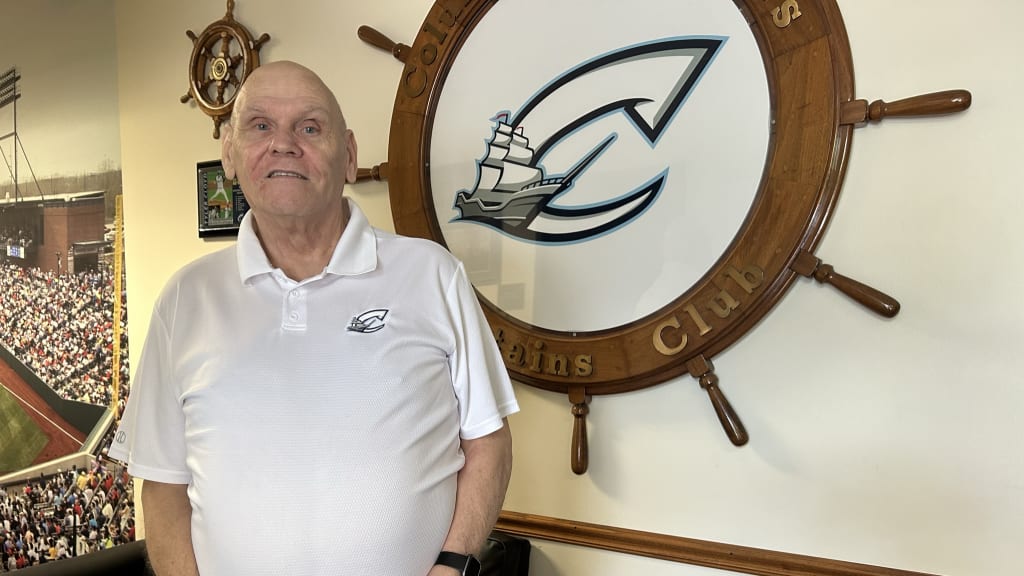 Marvin Dill, Columbus Clippers support service worker, started working at the ballpark in 1967.