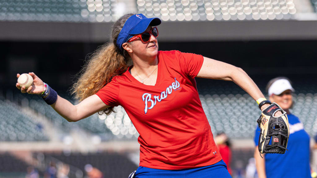Women's Baseball Clinic Atlanta Braves