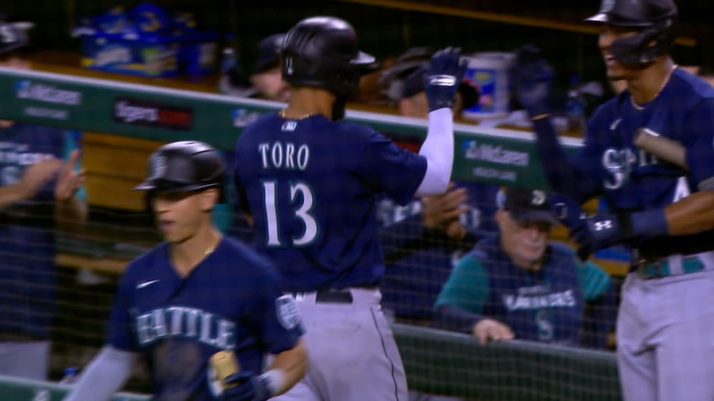 Abraham Toro slugs go-ahead homer after return from Minors