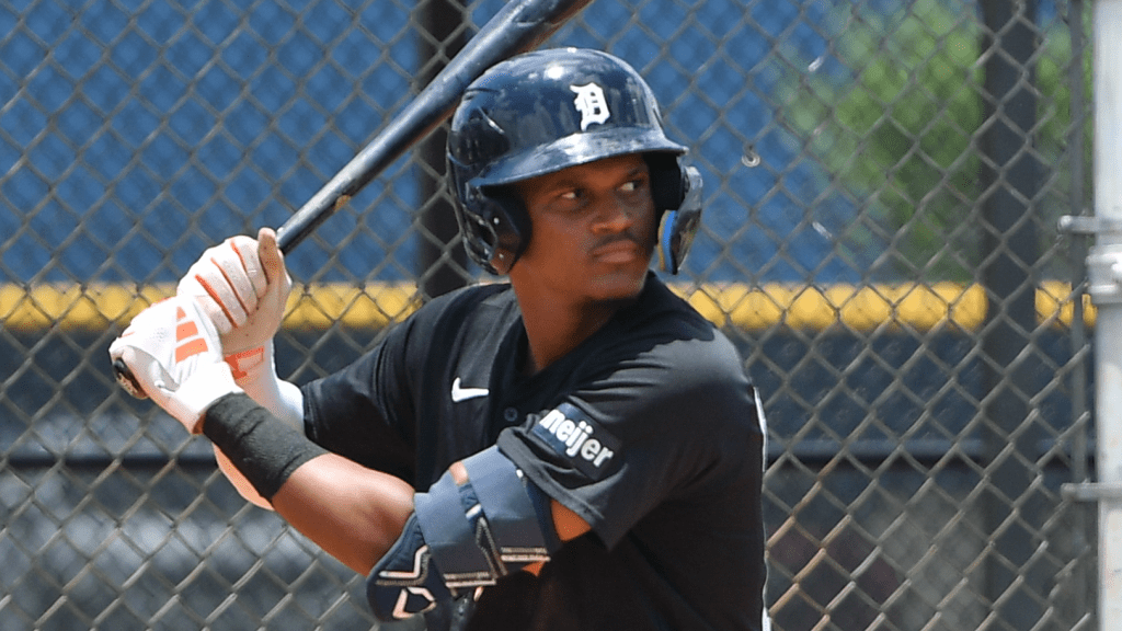 MLB.com editorial image for Detroit Tigers: Tigers prospect with 'dangerous swing' slugs mammoth HR in Single-A d...