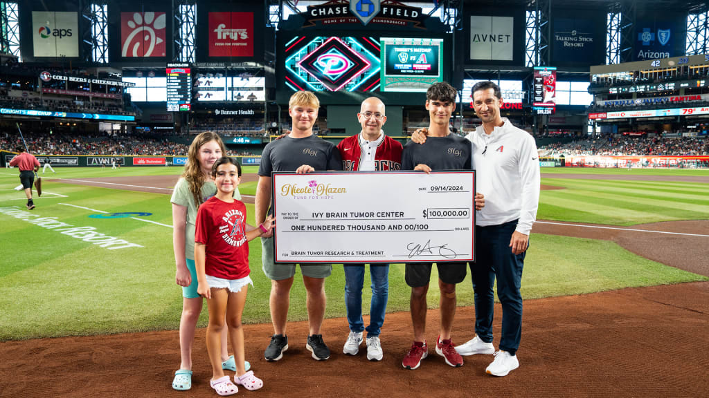 2024 Brain Tumor Awareness Night at Chase Field (Credit: Arizona Diamondbacks)