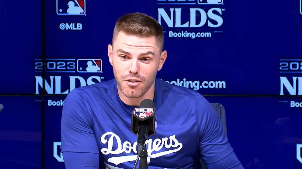 Freeman talks NLDS vs. D-backs