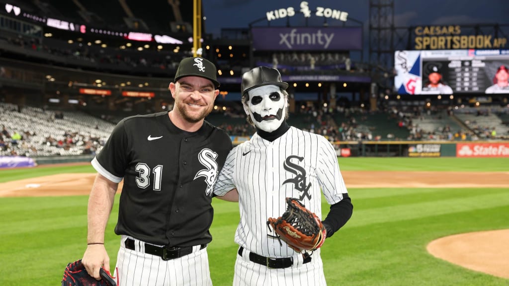 Ghost selling Papa Emeritus IV White Sox baseball jersey – 105.7 The Point