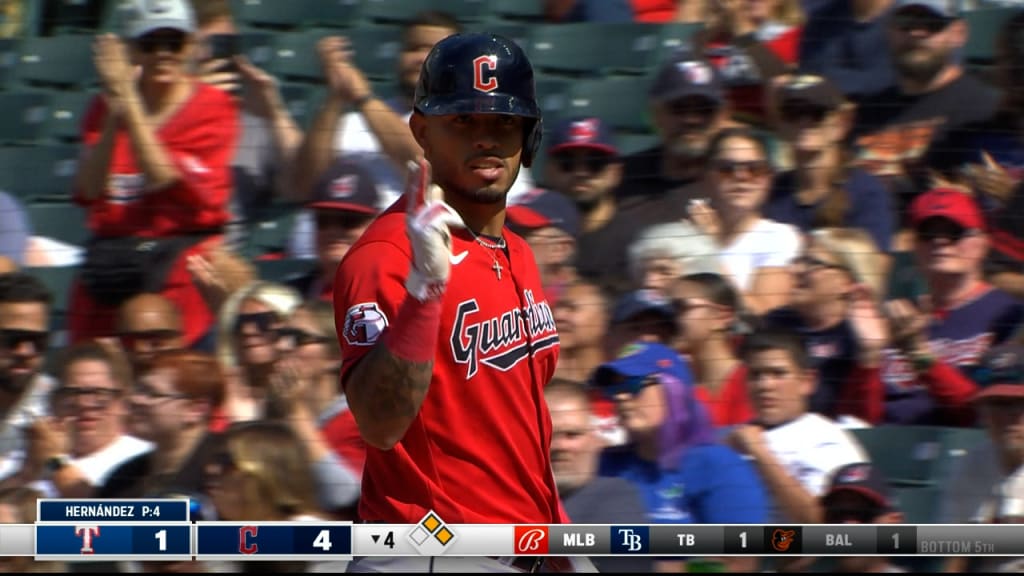 WATCH: Josh Bell Hits First Home Run In A Guardians Uniform - BVM Sports