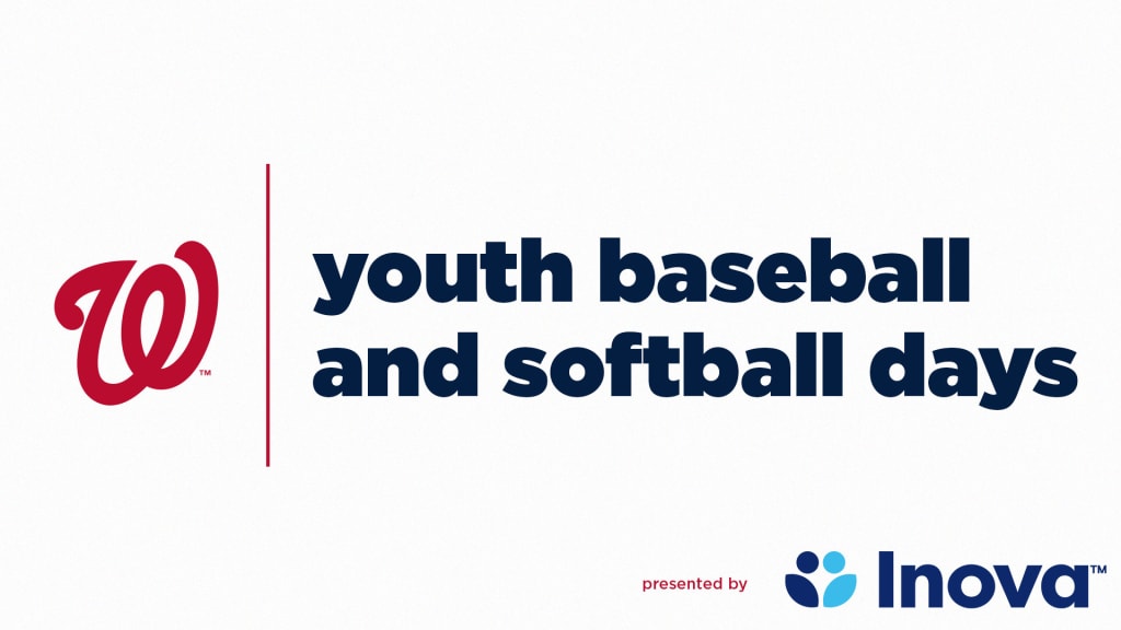 Youth Baseball and Softball Days presented by Inova Children's Hospital