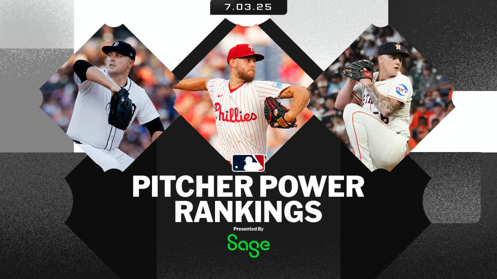 Hot streaks keep aces in place in latest Pitcher Power Rankings
