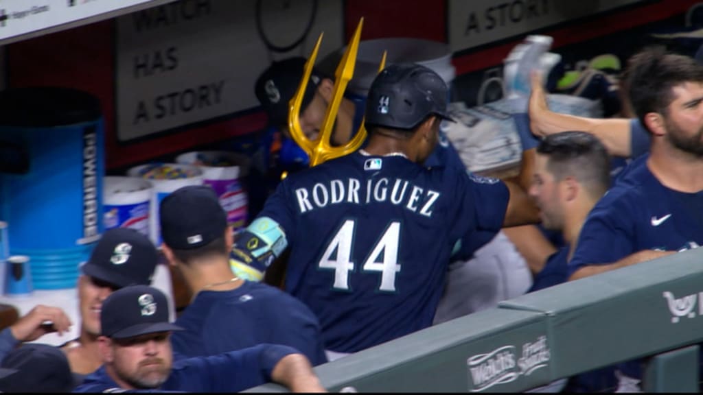 Rodríguez's second homer (27)