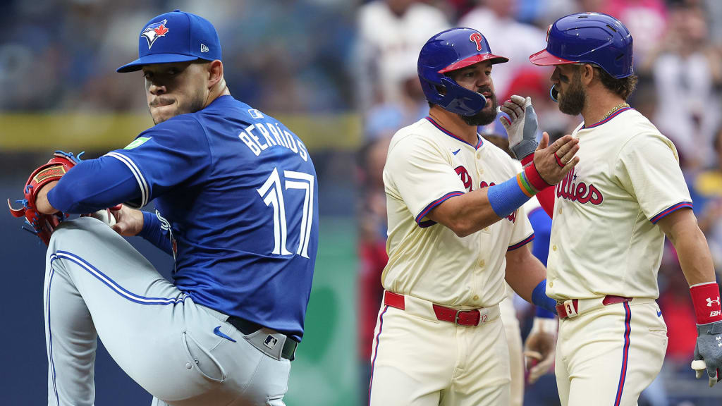 LIVE: Unstoppable Phils meet Blue Jays' immovable ace