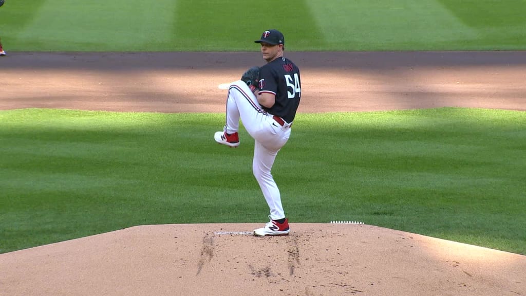 Minneapolis, USA. 05th Aug, 2023. Minnesota Twins starting pitcher Kenta  Maeda (18) throws a pitch in the second inning during a MLB regular season  game between the Arizona Diamondbacks and Minnesota Twins