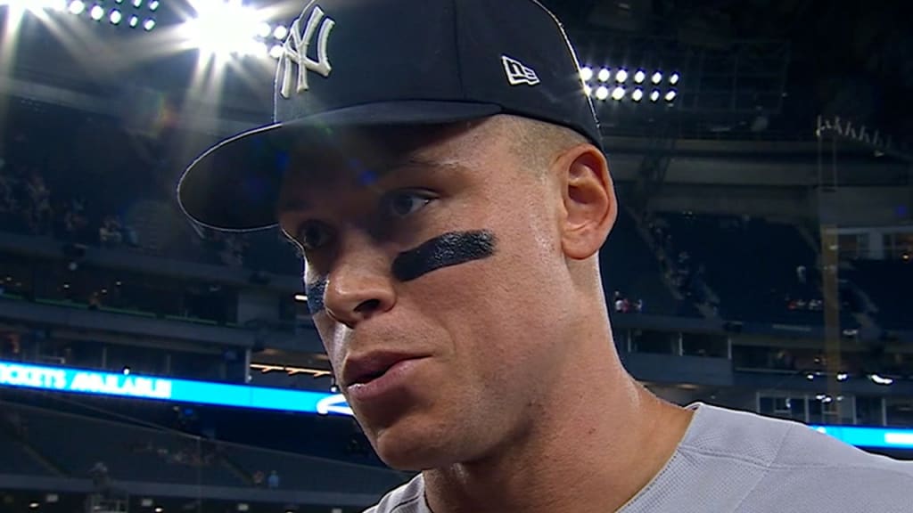 Gotta See It: Yankees' Aaron Judge chips tooth during celebration