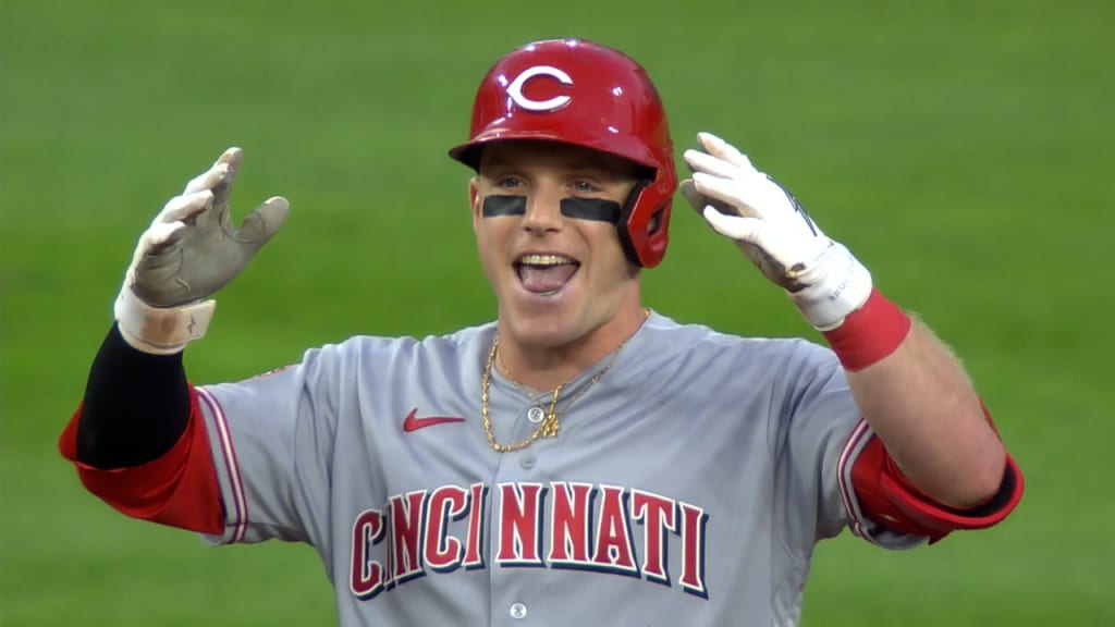 Harrison Bader's two-run double