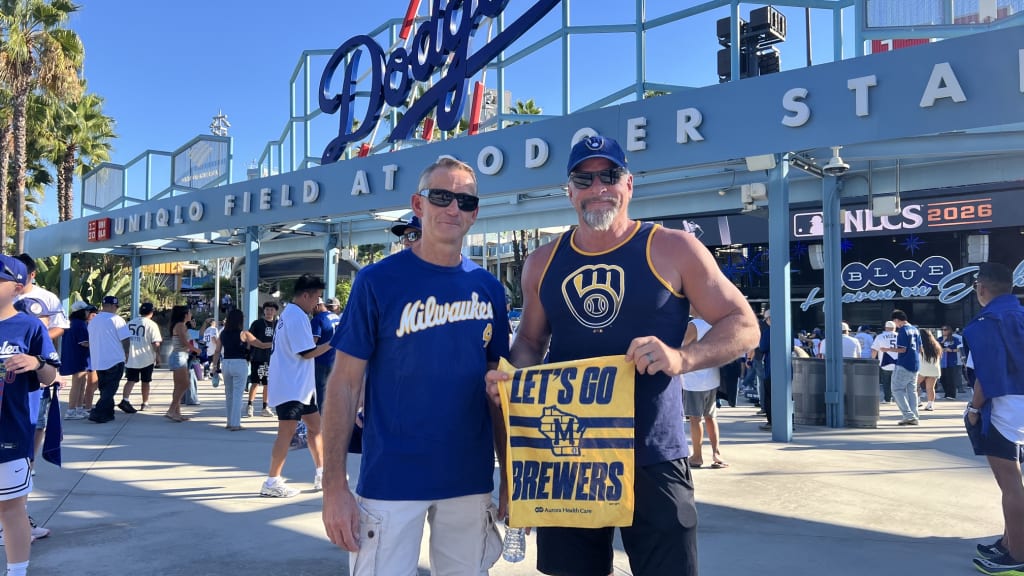 Dave Wuest or Murray Williams at Game 4 of the NLCS at Dodger Stadium