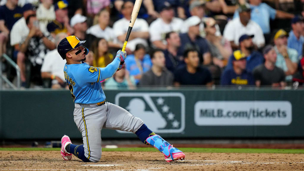 In return to Vegas, Brewers win slugfest against A's