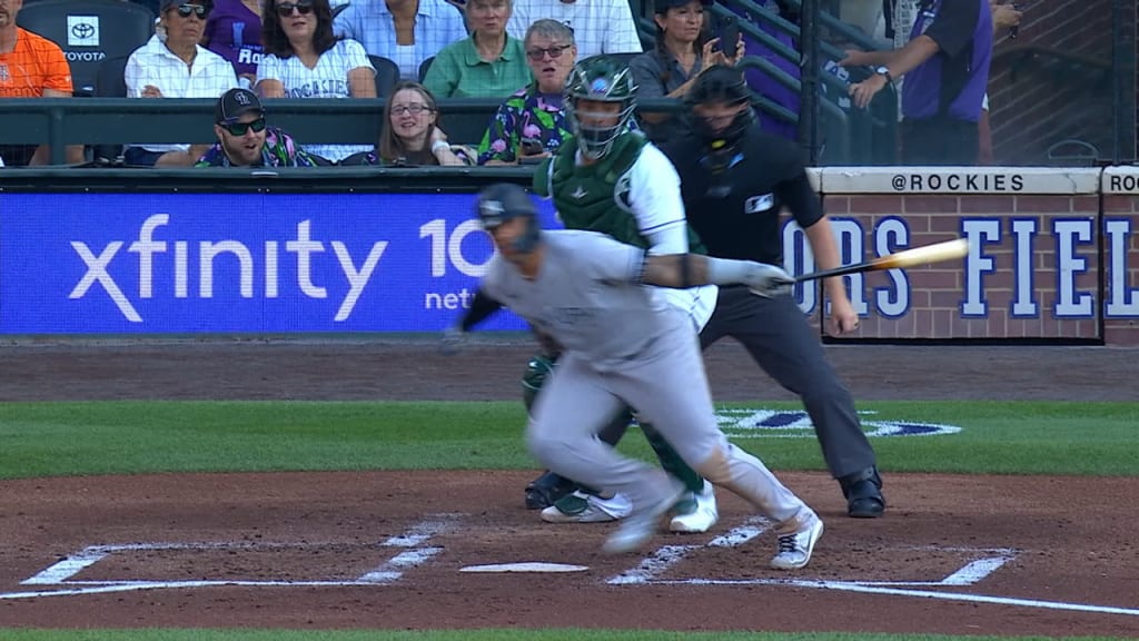 Home Run Derby: Josh Donaldson foul ball caught by Sean Casey