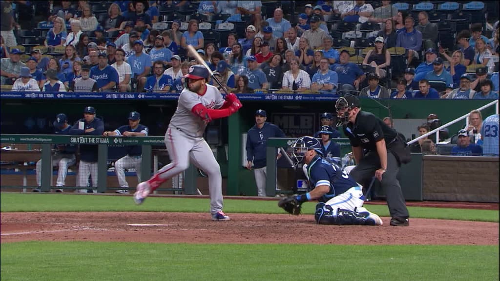 Luis García records the second 6-hit game in @Nationals history.