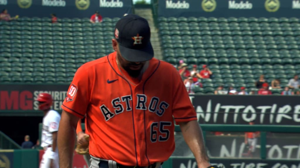 Chas McCormick Houston Astros Men's Orange Roster Name & Number T-Shirt 