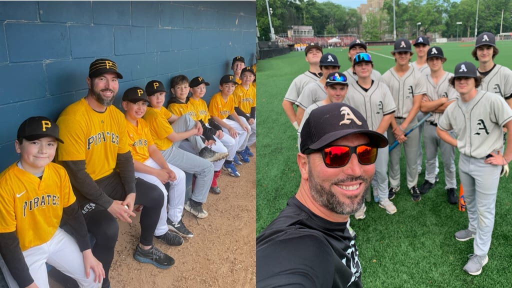 Rob Semerano coaches his two boys in Little League while also running Big League Talent, a baseball academy for all ages.