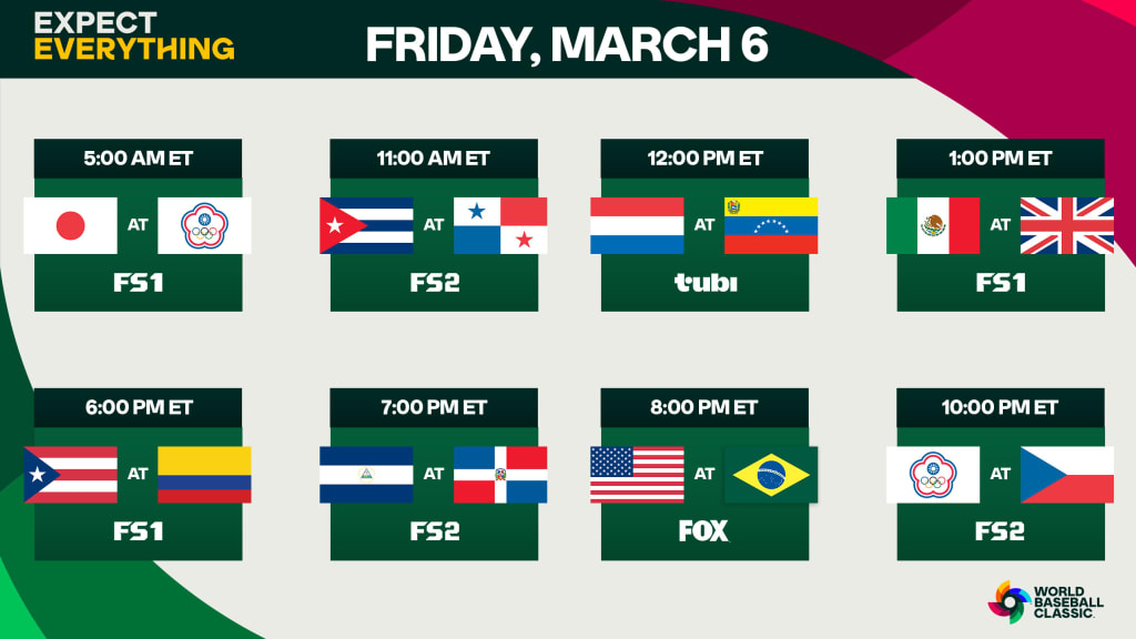 Watch 2026 World Baseball Classic games